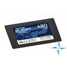 SSD 2.5" SATA III, 480GB, Patriot, PBE480GS25SSDR