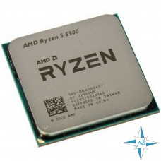 процессор Socket AM4 AMD Processor Ryzen5 5500 T+c (16M Cache, 3.6GHz) #Part Number 100-100000457MPK