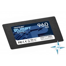 SSD 2.5" SATA III, 960GB, Patriot, PBE960GS25SSDR