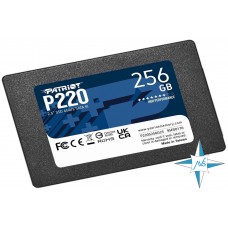 SSD 2.5" SATA III, 256GB, Patriot, P220S256G25