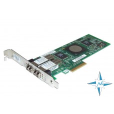 Контроллер Fibre Channel QLOGIC QLE2462-HP PX2510401-69 4GB Dual Port Pci-E HBA