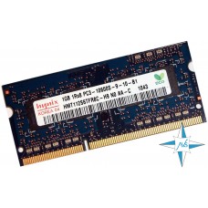 Модуль памяти DDR-3 noECC Unbuf SO-DIMM, 1Gb, Hynix HMT112S6TFR8C-H9 NO AA-C, PC3-10600S